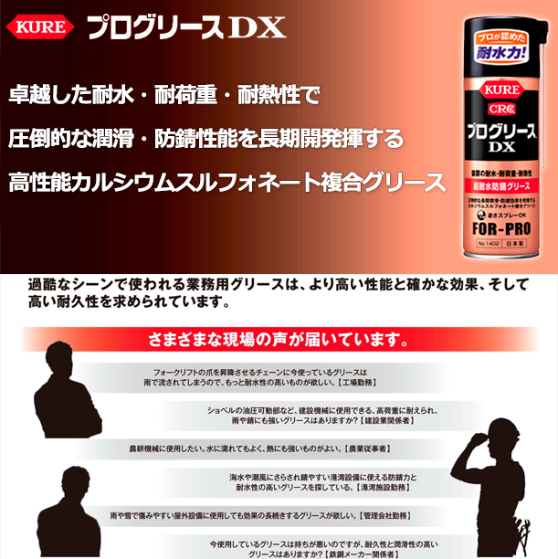 まとめ 呉工業 CRC プログリースDX 430ml 驚きの値段で